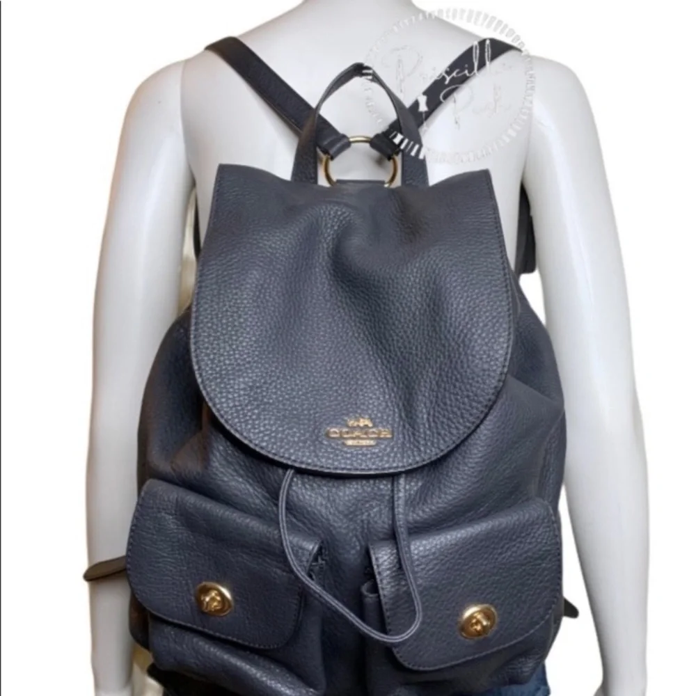 Coach Billie pebble leather backpack - Picture 2 of 8